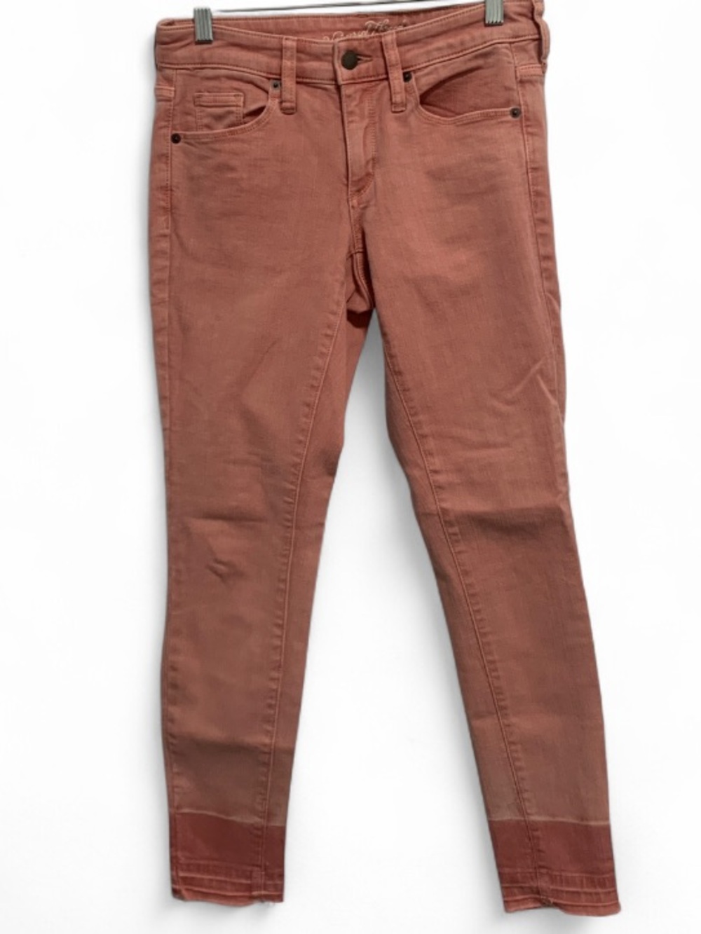 Universal Thread Salmon Pink Mid Rise Skinny Jeans